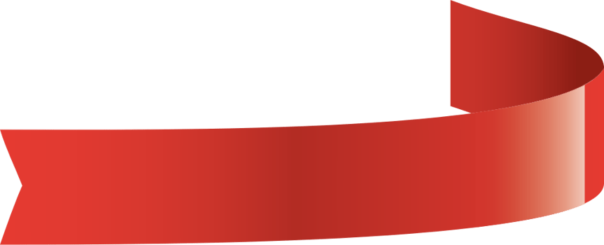Glossy red banner vector
