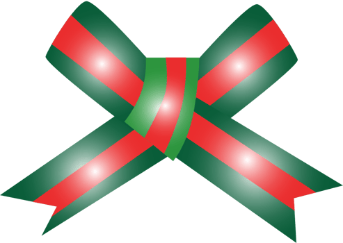 Cute bow vector