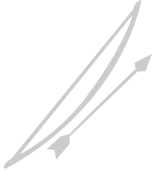 Bow and Arrow vector