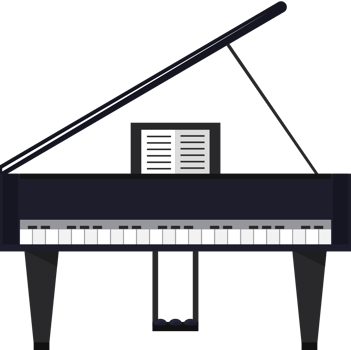piano vector
