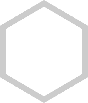 Hexagon vector