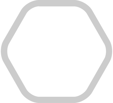Hexagon vector