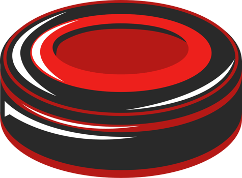 hockey puck vector