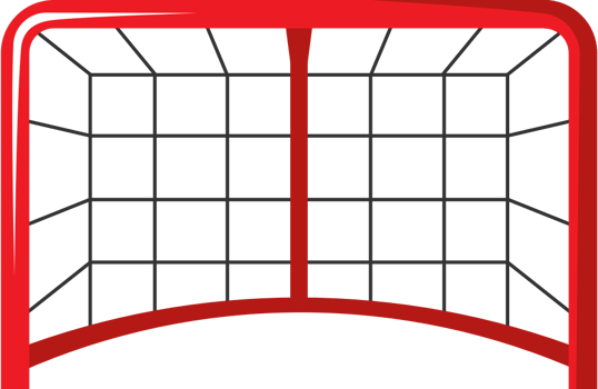 hockey goal vector