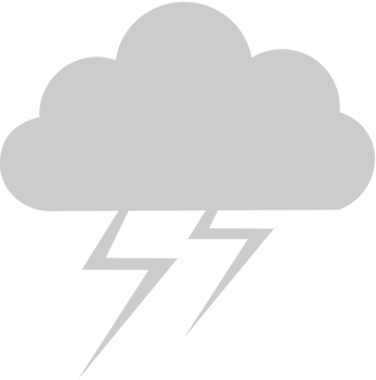 Thunderstorm vector