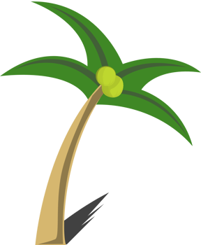 coconut tree vector