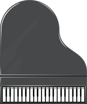 piano vector