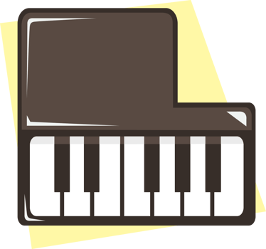 piano vector