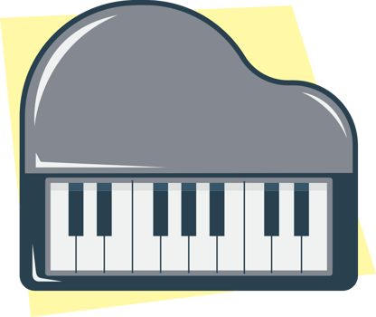 piano vector
