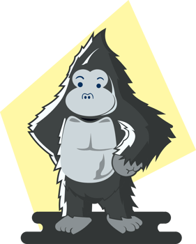 gorilla vector