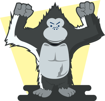 gorilla vector