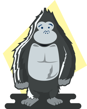 gorilla vector
