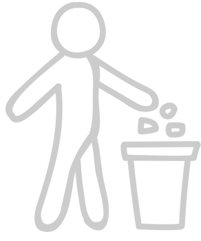 Trash Can vector