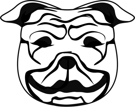 bulldog vector