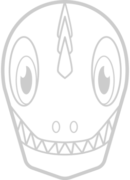 Dinosaur Mask vector