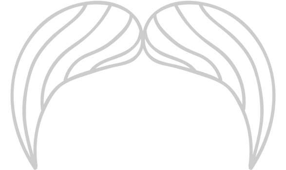 Mustache vector