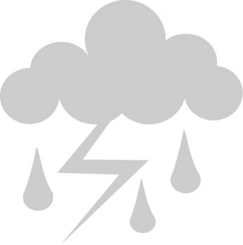 Thunderstorm vector