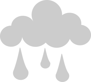 Thunderstorm vector