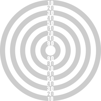 Archery Target vector