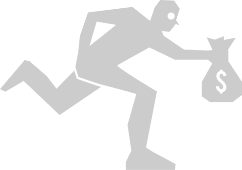 Crime vector