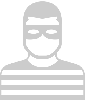 Crime criminal face vector