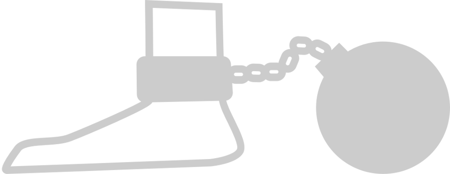 Ball and Chain vector