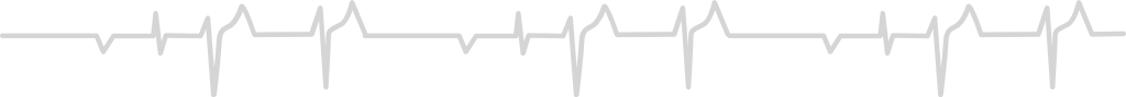 Heartbeat long line vector