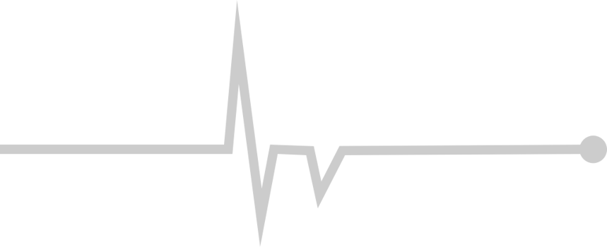 Heartbeat long line vector