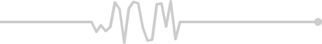 Heartbeat long line vector