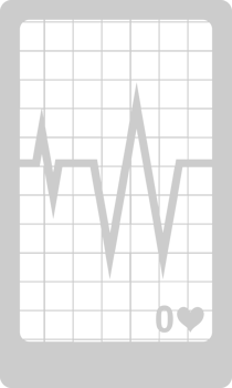 Heartbeat app vector