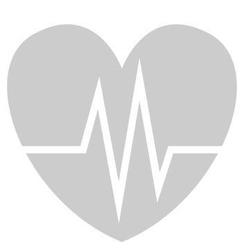 Heartbeat shape vector