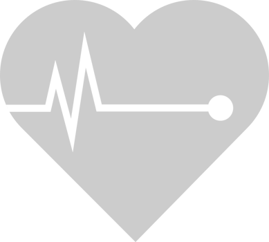 Heartbeat shape vector