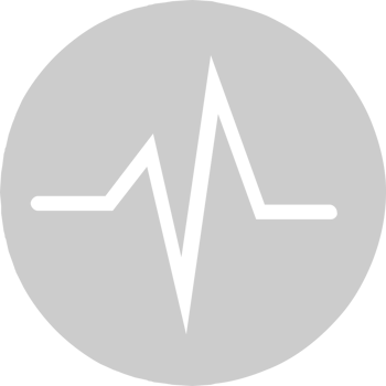Heartbeat shape vector