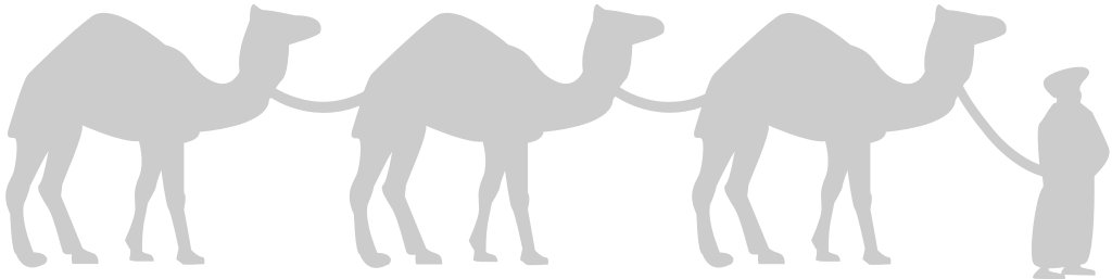 Egypt icon camel vector
