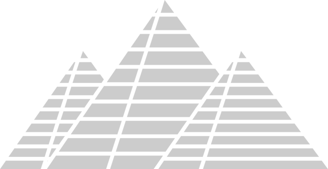 Egyptian pyramids vector