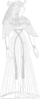 Egypt symbol sketch vector