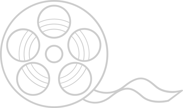 Film strip roll vector