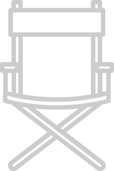 Director chair vector
