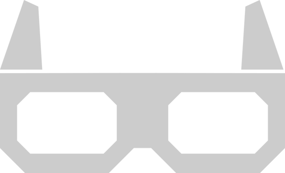 3d glasses vector