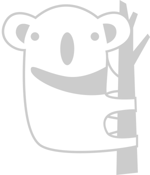 Koala outline climb vector