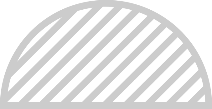 Half circle pattern vector