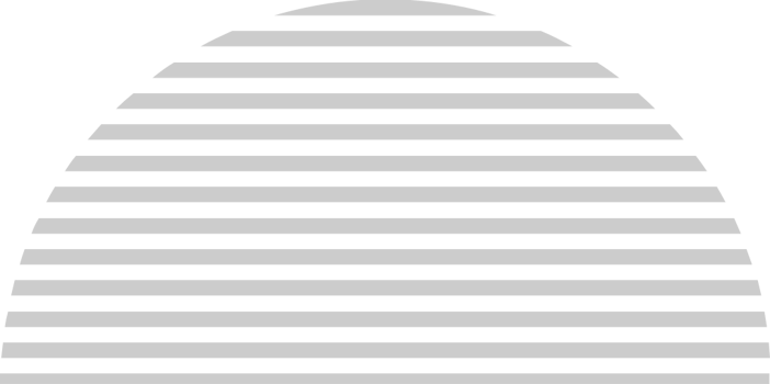 Half circle  vector