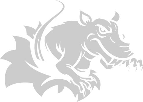 Mouse animal mascot logo vector