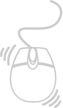 Mouse computer outline vector