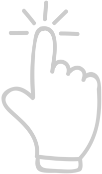 Mouse hand cursor vector