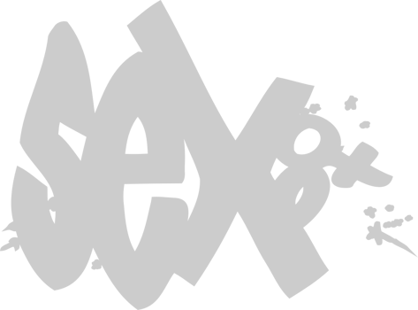 Sex typography vector