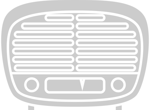 Radio vintage vector