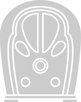 Radio vintage vector