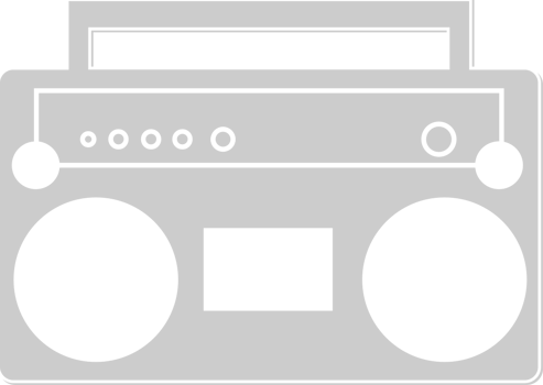 Radio 80's vector