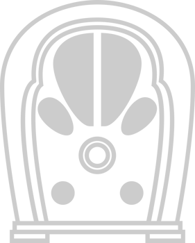 Radio vintage outline vector